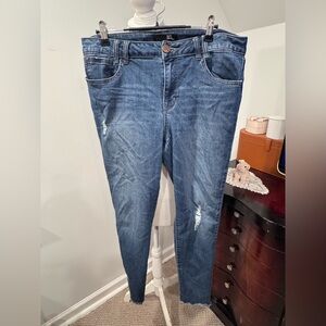 1822 Denim Women's Blue Skinny Jeans